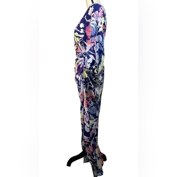 Yumi Kim Floral Maxi Ruched Dress - Picture 2 of 8